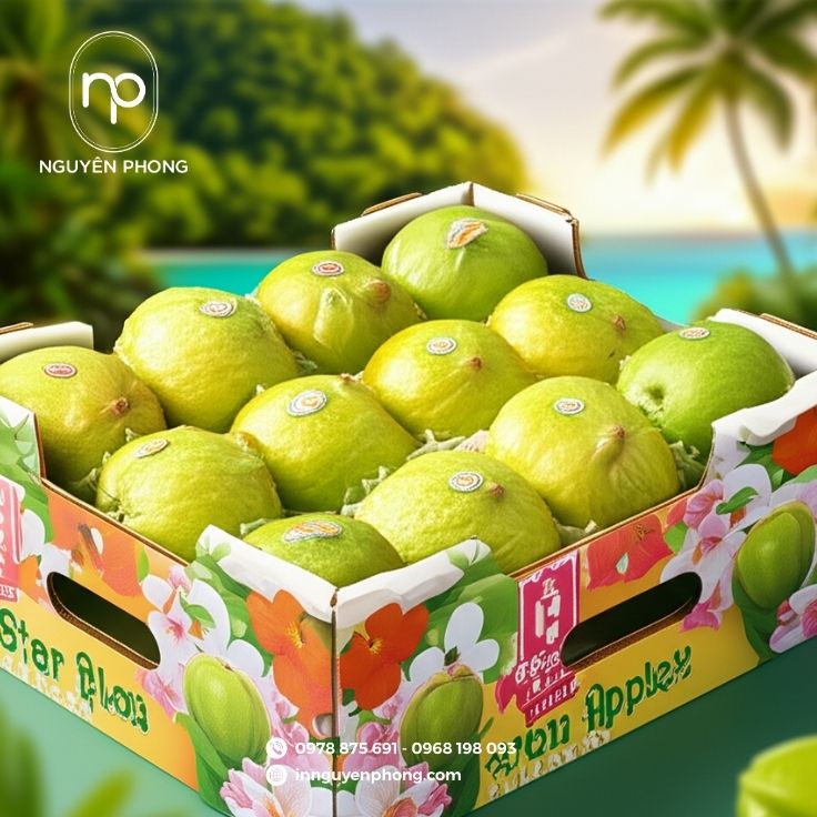 Mẫu thùng carton thiết kế lỗ thông hơi